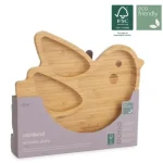 MINILAND BABY ASSIETTE EN BOIS OISEAU - 89473