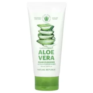 NATURE REPUBLIC ALOE VERA MOUSSE NETTOYANTE 150 ML