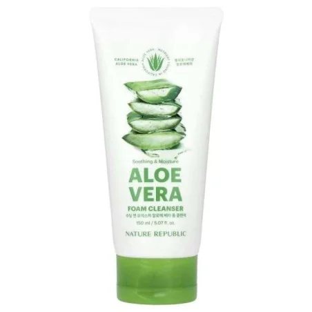 NATURE REPUBLIC ALOE VERA MOUSSE NETTOYANTE 150 ML