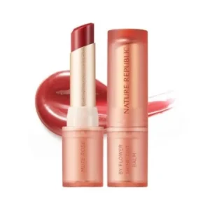 NATURE REPUBLIC BY FLOWER SHINE TINT BALM 04 MUTE ROSE