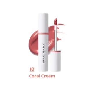 NATURE REPUBLIC BYFLOWER TRIPLE MOUSSE TINT 10 CORAL CREAM MOUSSE