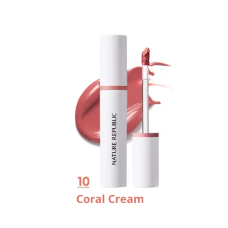 NATURE REPUBLIC BYFLOWER TRIPLE MOUSSE TINT 10 CORAL CREAM MOUSSE