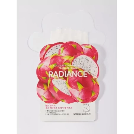 NATURE REPUBLIC COLD JUICY DRAGON FRUIT RADIANCE FRESH GEL MASK