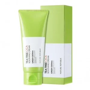 Nature Republic GREEN DERMA TEA TREE CICA SOOTHING CREAM 100ml