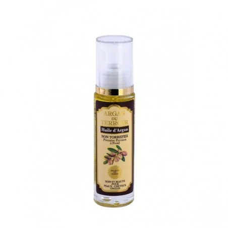NATURE SOIN ARGAN DU TERROIR HUILE D’ARGAN NON TORRÉFIÉE 50ML