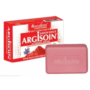 NATURE SOIN ARGISOIN SAVON DOUX A L’ARGILE ROUGE 125g