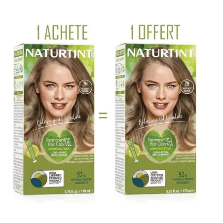NATURTINT 7N BLOND NOISETTE 165ML Achete + 1 Offert