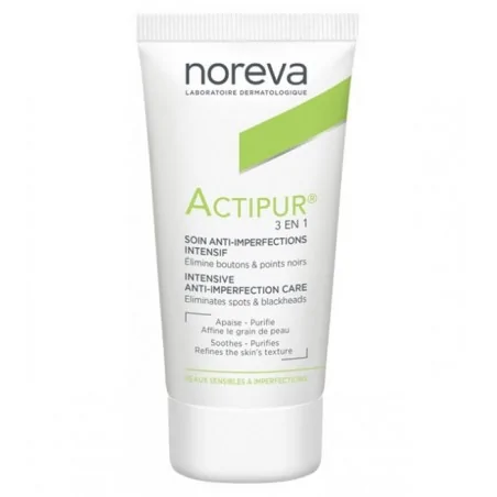 Noreva Actipur 3en1 Soin Anti-Imperfections Correcteur Intensif – 30 ml