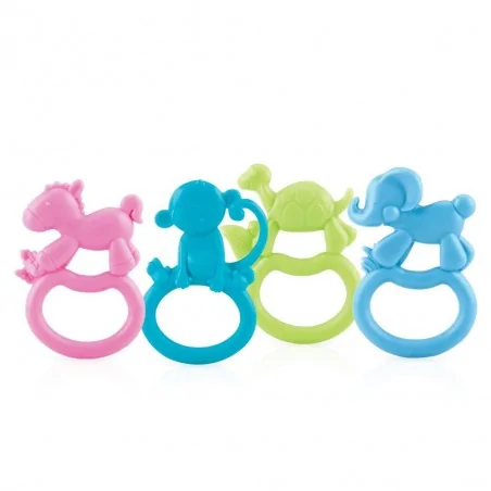 Nûby Anneau de dentition Figure animale - 3m + Réf : ID673