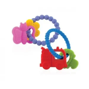NUBY Clefs de dentition 100% Silicone +0 mois - ID988