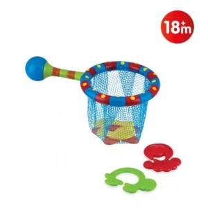 NÛBY JOUET DE BAIN (FILET POUR LE BAIN AVEC 4 JOUET ) 18M+ REF: ID6142