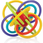 Nûby - Lots-A-Loops - Jouet de Dentition - 6M+ REF : NV0612002