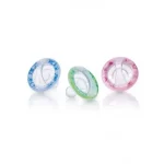 NUBY Sucette 100% silicone Surmoulé Natural Flex™ Cerise 6-18m - ID5757MACS8