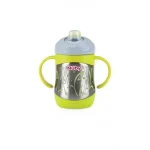 NUBY thermos imprimé GEO avec ances, bec en silocone 220ml ID10260