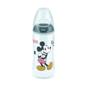 NUK Biberon Mickey pp Température 6-18m 300ml