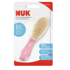 NUK Brosse Poils Naturels - Rose