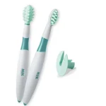 NUK Set de brosses à dents éducatives 6+ Mois