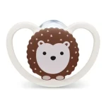 NUK Sucette Space Silicone Hérisson 0-6mois