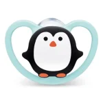 Nuk Sucette Space Silicone Pingouin 0-6mois