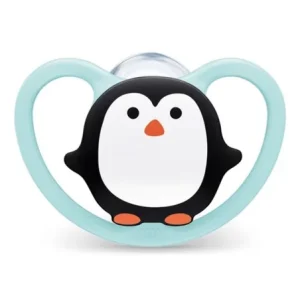 Nuk Sucette Space Silicone Pingouin 0-6mois