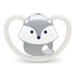 Nuk Sucette Space Silicone Renard 0-6 Mois