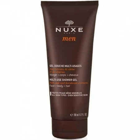 NUXE MEN GEL DOUCHE 200ml Visage + Corps + Cheveux