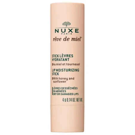 NUXE REVE DE MIEL STICK LEVRES HYDRATANT 4g Lèvres Desséchées Ou Gercées