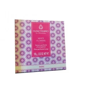 OLFACTISSIMO SAVON PARFUMÉ WHITE FLOWERS100G