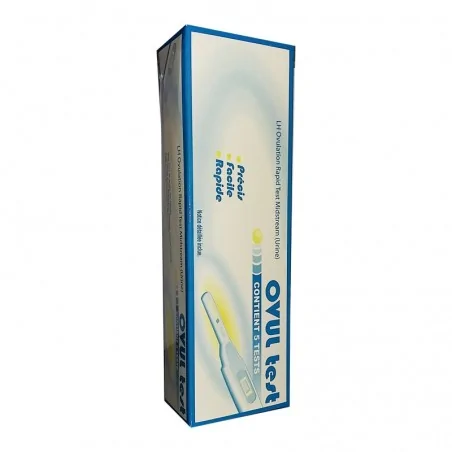 OVUL TEST D'OVULATION ONE STEP LOT DE 5 TESTS