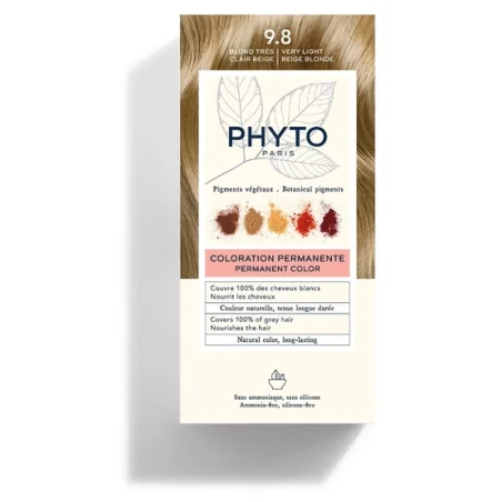 PHYTO COLORATION 9.8 BLOND TRÈS CLAIR BEIGE