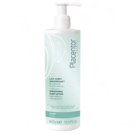 PLACENTOR VEGETAL LAIT CORPOREL PEAUX SÈCHES,SENSIBLES 400 ML