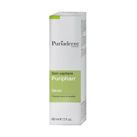 Puriaderm puriphan sérum cheveux secs et rebelles 60 ml