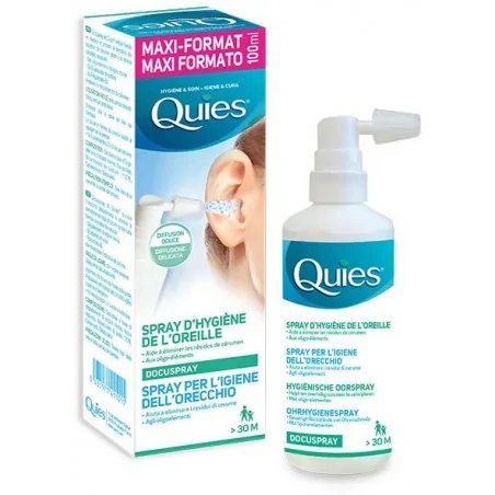 QUIES SPRAY AURICULAIRE DOCUSPRAY FLACON 100ML