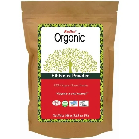 RADICO ORGANIC HAIR COLOR HIBISCUS POWDER