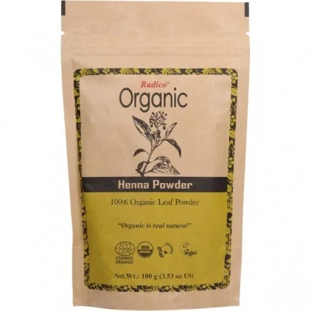 RADICO ORGANIC HAIR COLOUR HENNA POWDER