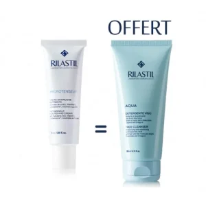 RILASTIL HYDROTENSEUR CRÈME NOURISSANTE 50ML Achete + AQUA GEL NETTOYANT 200ML Offert
