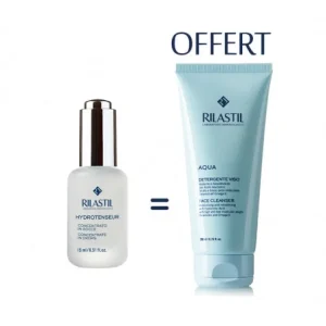 RILASTIL HYDROTENSEUR SÉRUM 30ML Achete + AQUA GEL NETTOYANT 200ML Offert