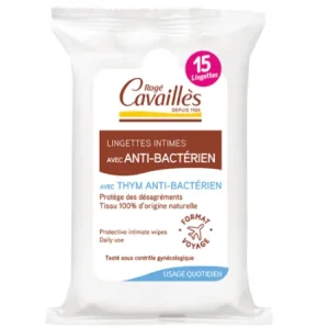 ROGÉ CAVAILLÈS LINGETTES ANTIBACTERIEN 15 U