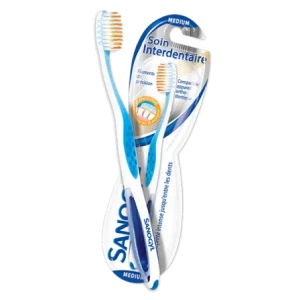 SANOGYL BROSSE À DENTS INTERDENTAIRE MEDIUM ROSE, BLEU, VERT