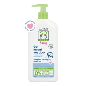 So Bio Baby Gel Lavant Très Doux 500Ml