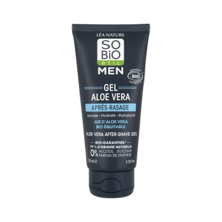 SO BIO GEL APRES-RASAGE A L'ALOE VERA 100ML