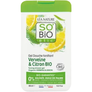 So Bio Gel Douche Verveine Citron 450Ml