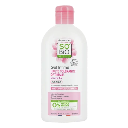 SO BIO GEL INTIME FLEUR DE MAUVE HYPOALLERGENIQUE 200 ML