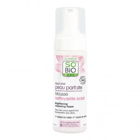 SO BIO MOUSSE NETTOYANTE – ÉCLAT -150ML