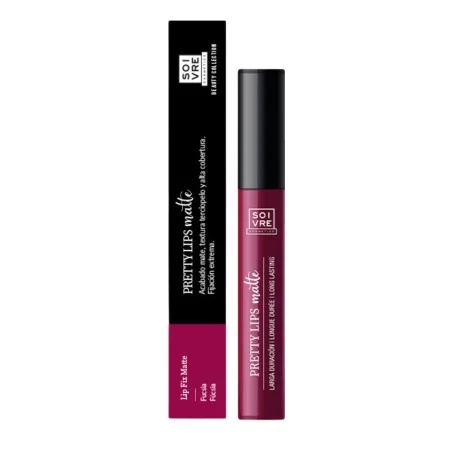 SOIVRE PRETTY LIPS MATTE FUCHSIA 5ml «ROSE FUCHSIA» «water proof»