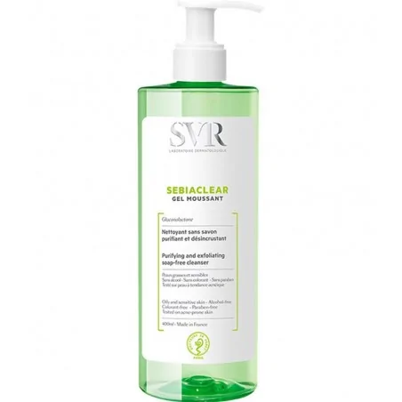 SVR SEBIACLEAR GEL MOUSSANT 400ML