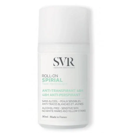 SVR SPIRIAL ROLL-ON 50ml Transpiration Normale À Excessive
