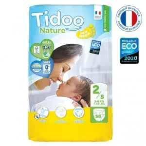 TIDOO COUCHE NEWBORN T2/S 3-6KG 56 U