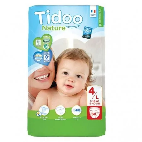 TIDOO COUCHES T4/L 7-18 KG 50 U