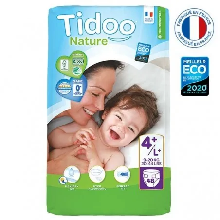 TIDOO COUCHES T4+/L+ 9-20KG 48 U